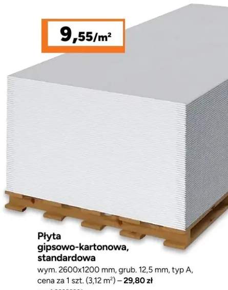 płyta gipsowo-kartonowa
