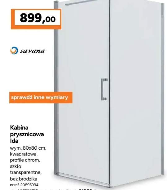 kabina prysznicowa