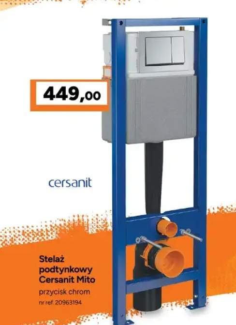 zestaw podtynkowy wc