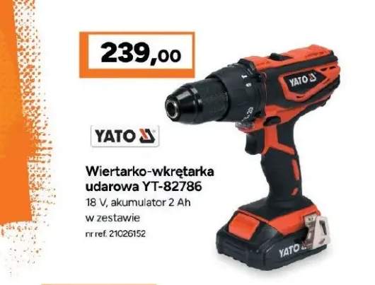 wiertarko-wkrętarka akumulatorowa