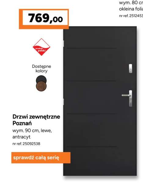 Drzwi zewnętrzne Poznań