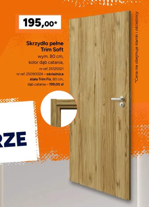 Skrzydło drzwiowe pełne Trim Soft +1 wariant