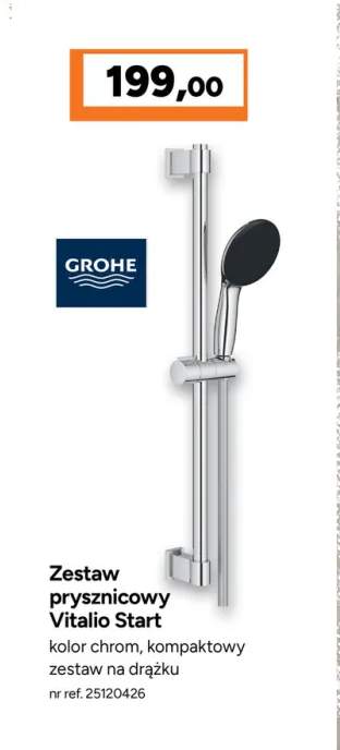 Zestaw prysznicowy Grohe Vitalio Start