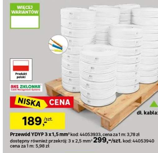 przewód YDYP